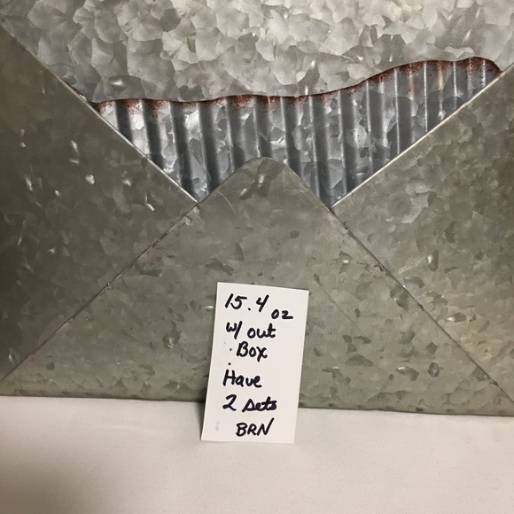 Metal Cow & Wall Letter Holder Accessories Decor Country Primitive New - Picture 5 of 7